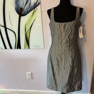New silk dress size 8